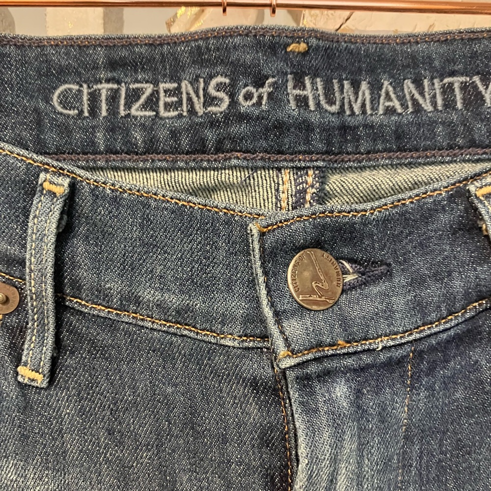 CITIZENS OF HUMANITY | Charlie Mid Rise Super Flare Jeans in Dizzy - Picture 6 of 9